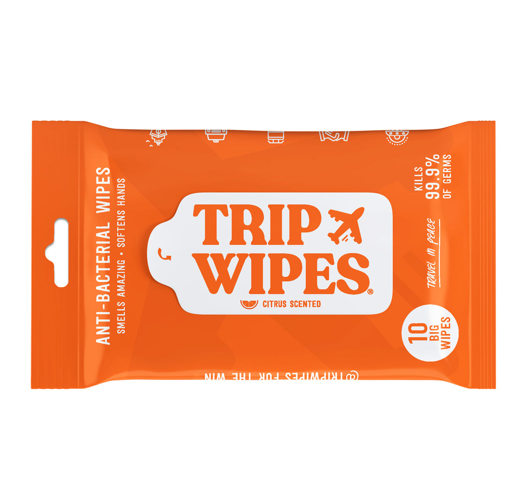 On-The-Go (120 Wipes) 12 Packs to a Case
